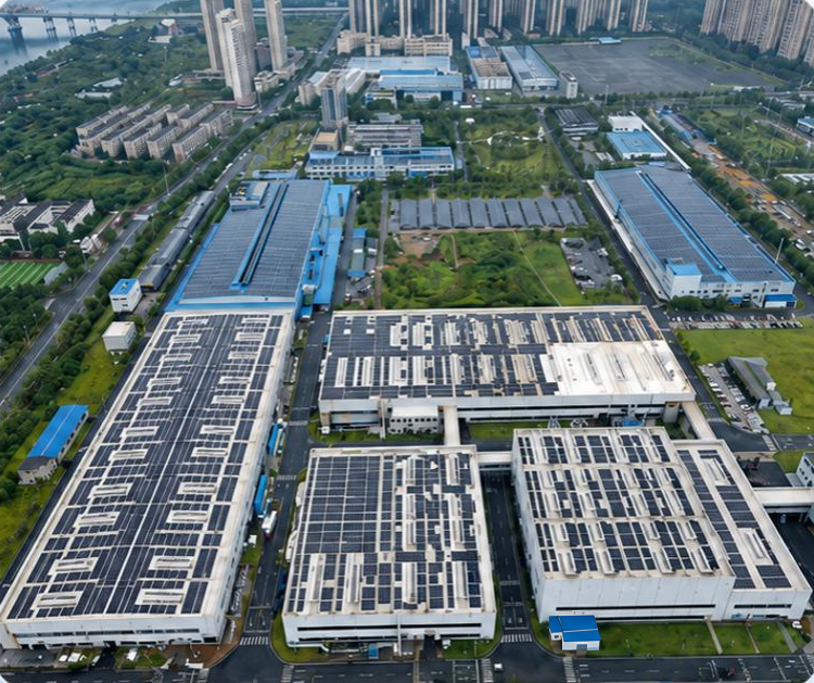 株洲时代新材 18.93MW 光伏+储能项目实景